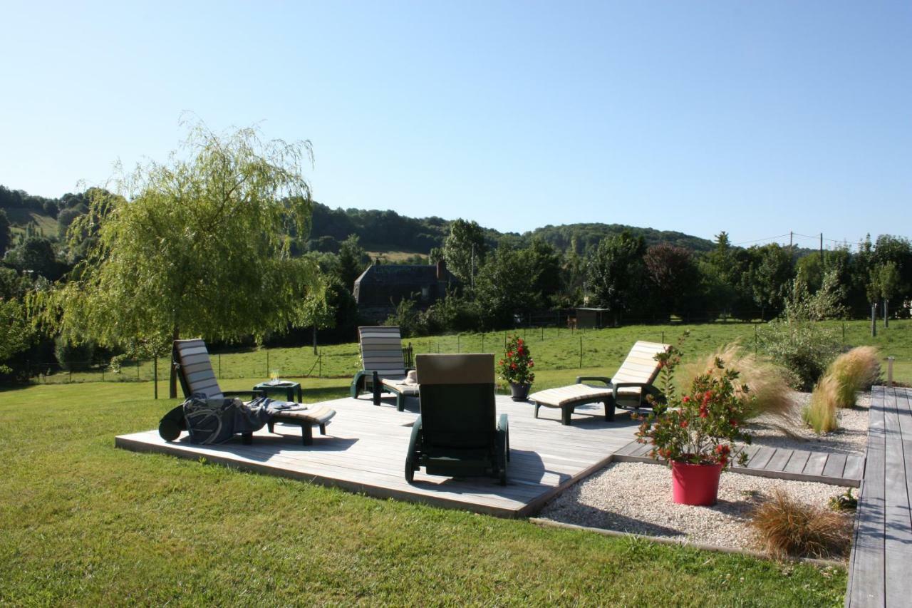 Bed and Breakfast Le Jardin De Venus La Rivière-Saint-Sauveur Exteriér fotografie